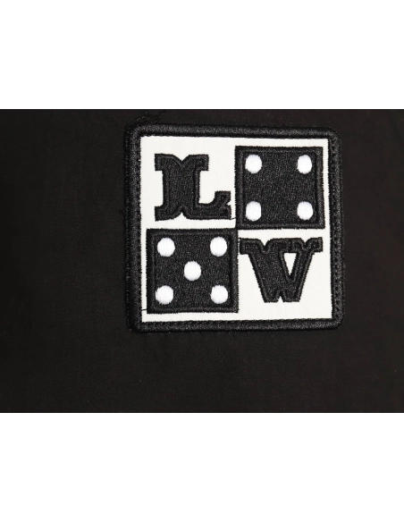 Louis Vuitton Dice Letter Embroidered Short-Sleeve Shirt,Louis Vuitton