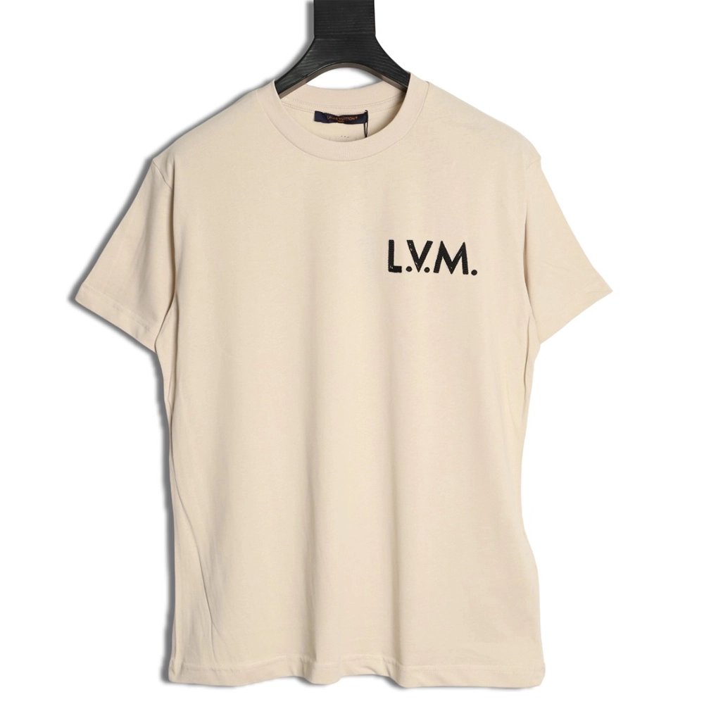 Louis Vuitton Embroidered Logo Short-Sleeve T-Shirt,Louis Vuitton