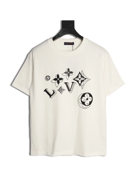 Louis Vuitton Phantom Logo Short-Sleeve T-Shirt,Louis Vuitton