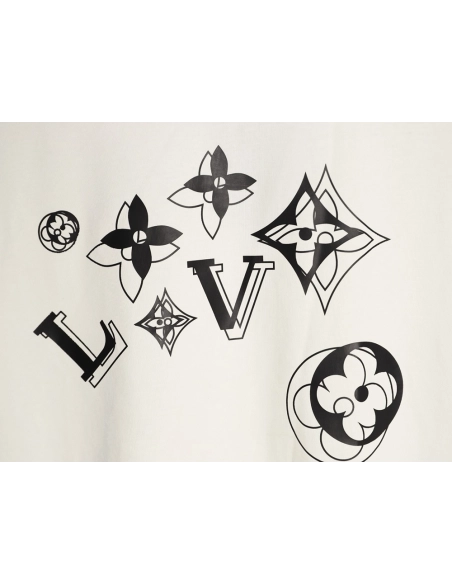 Louis Vuitton Phantom Logo Short-Sleeve T-Shirt,Louis Vuitton