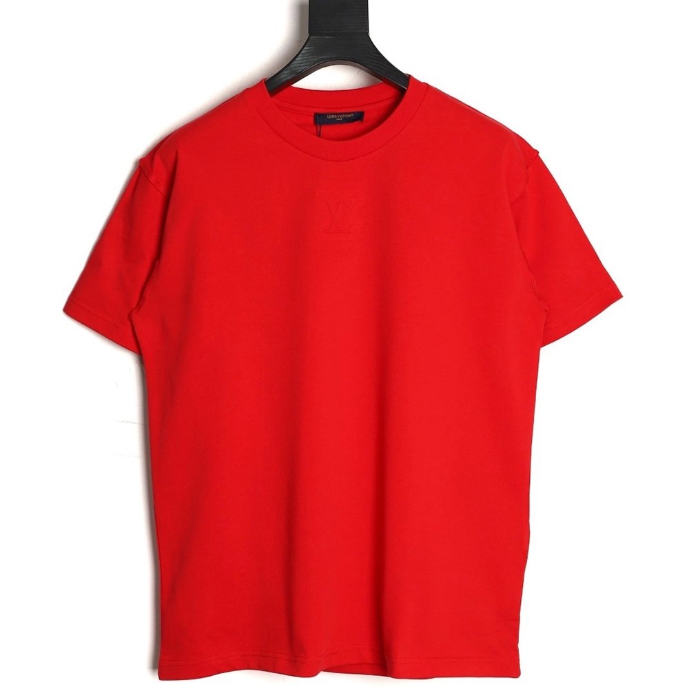 Louis Vuitton Tricolor Embossed Logo Short-Sleeve T-Shirt,Louis Vuitton