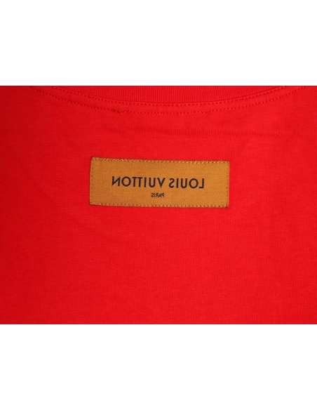 Louis Vuitton Tricolor Embossed Logo Short-Sleeve T-Shirt,Louis Vuitton