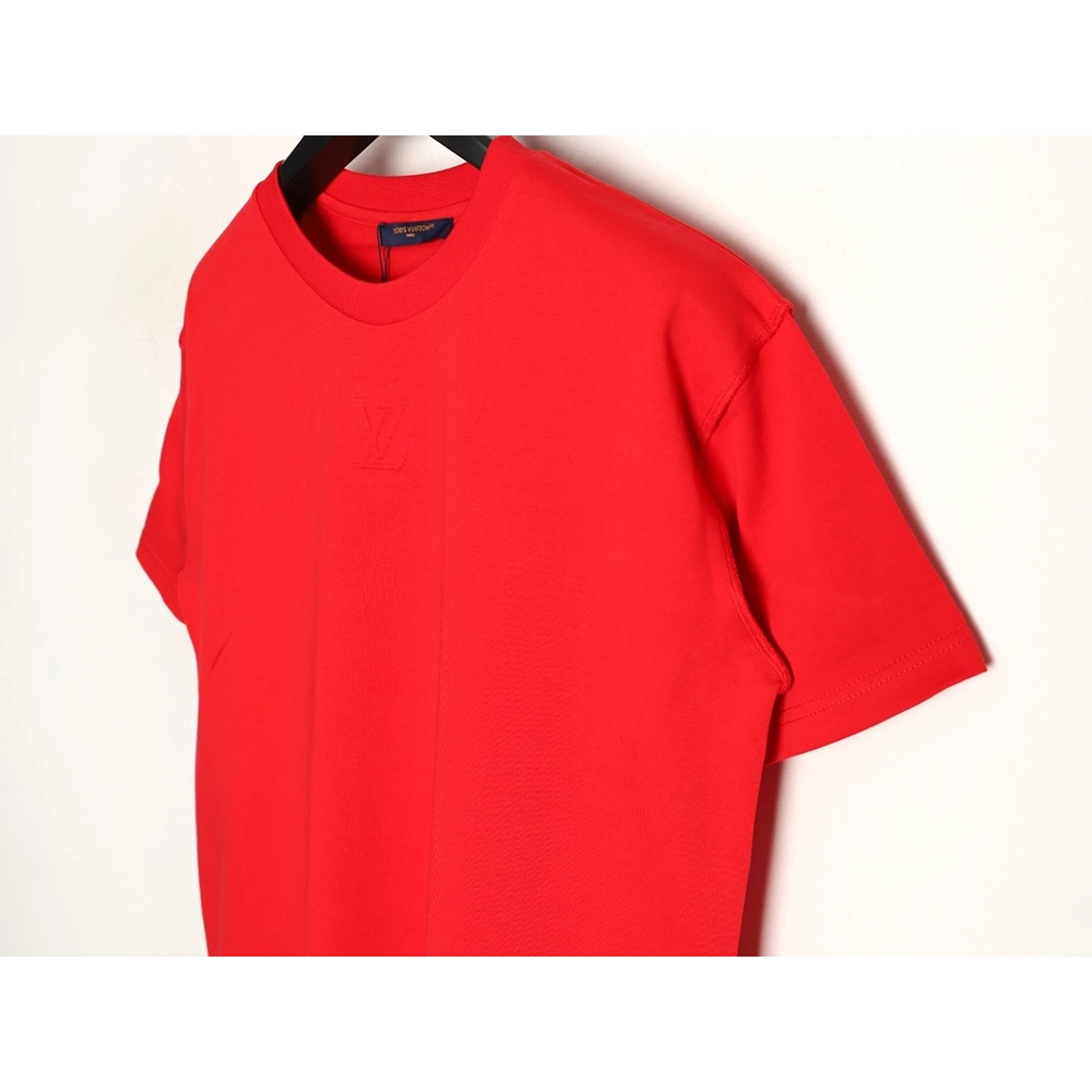 Louis Vuitton Tricolor Embossed Logo Short-Sleeve T-Shirt,Louis Vuitton