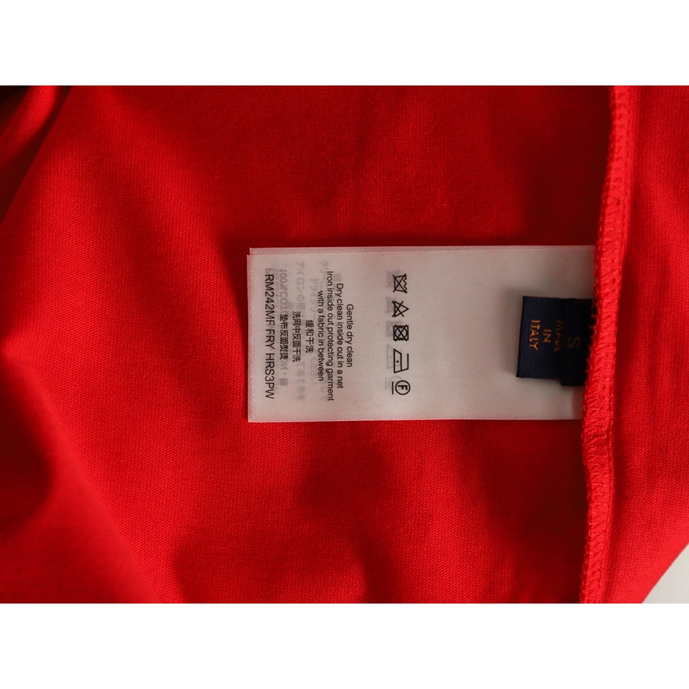 Louis Vuitton Tricolor Embossed Logo Short-Sleeve T-Shirt,Louis Vuitton