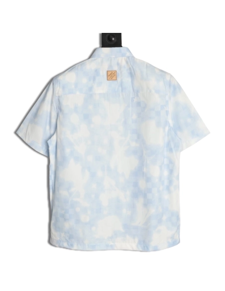 Louis Vuitton Overprinted Logo Short-Sleeve Shirt,Louis Vuitton
