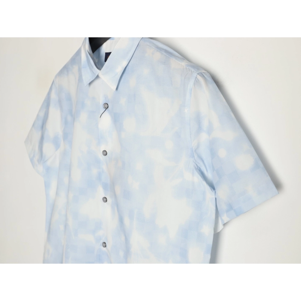 Louis Vuitton Overprinted Logo Short-Sleeve Shirt,Louis Vuitton