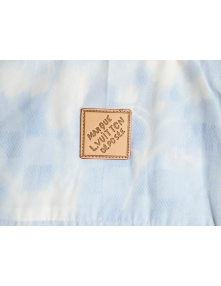 Louis Vuitton Overprinted Logo Short-Sleeve Shirt,Louis Vuitton