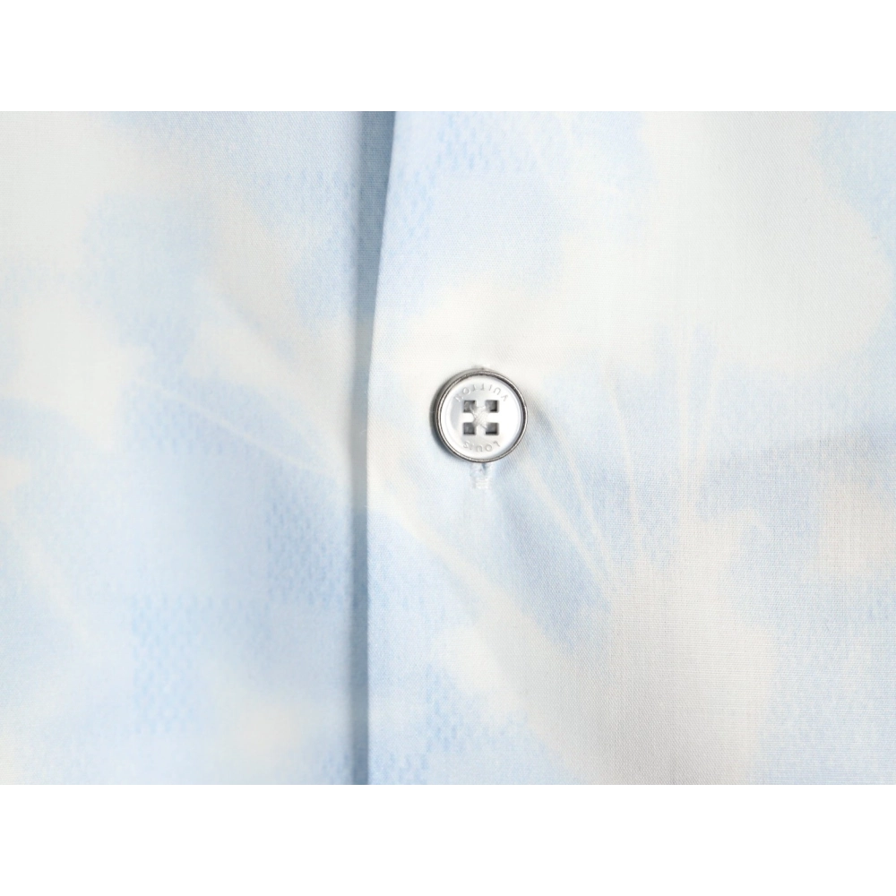 Louis Vuitton Overprinted Logo Short-Sleeve Shirt,Louis Vuitton