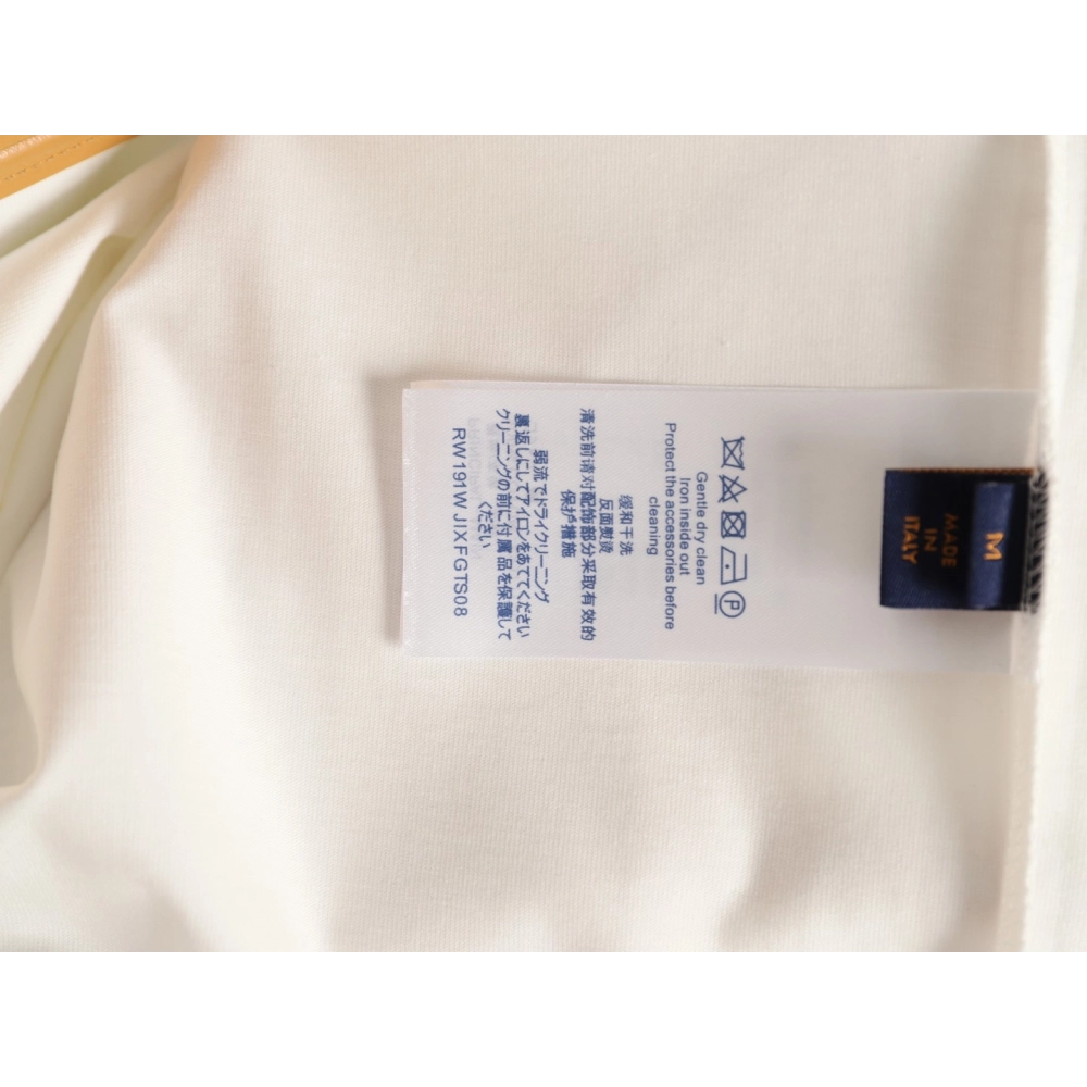 Louis Vuitton Chest Leather Patch Short-Sleeve T-Shirt,Louis Vuitton