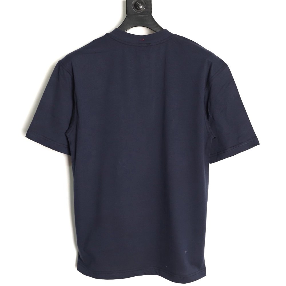 Moncler patch hook logo pocket short-sleeved T-shirt TSK1,Moncler