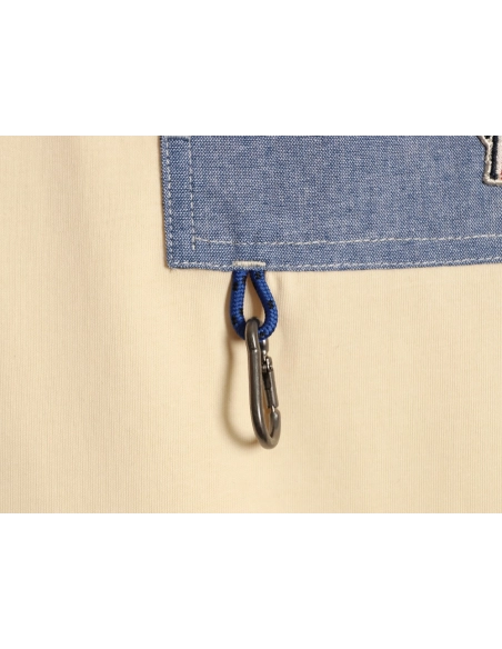 Moncler patch hook logo pocket short-sleeved T-shirt,Moncler