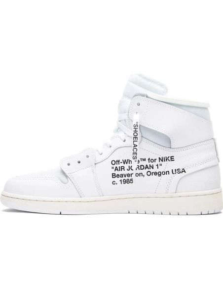 Off White x Air Jordan 1 Retro High OG White 2018,OFF-WHITE 1,OFF-WHITE,NIKE SHOES Reps