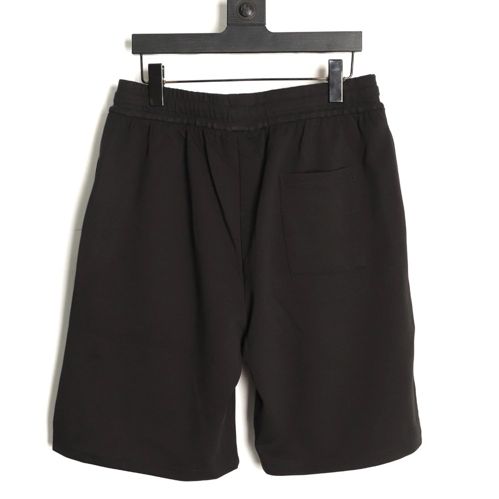 Prada slanted triangle pocket zipper shorts,Prada