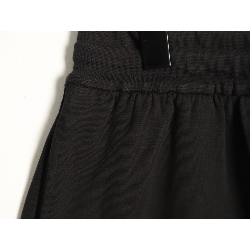 Prada slanted triangle pocket zipper shorts,Prada