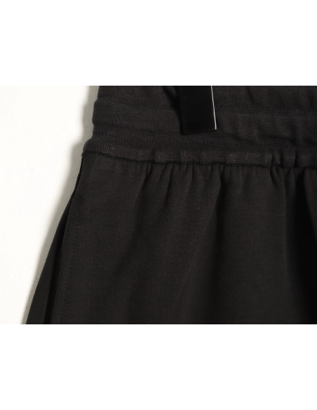 Prada slanted triangle pocket zipper shorts,Prada