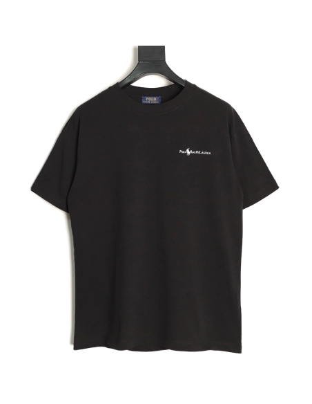 Ralph Lauren Pony logo embroidered crew neck short-sleeved shirt,Ralph Lauren