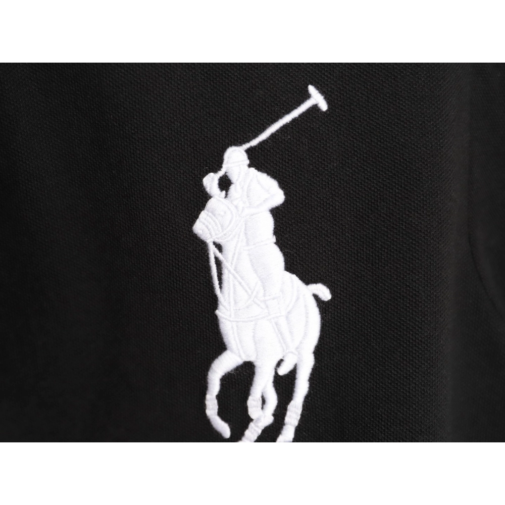 Ralph Lauren Tricolor Big Pony Embroidered Short-Sleeve Polo Shirt TSK2,Ralph Lauren