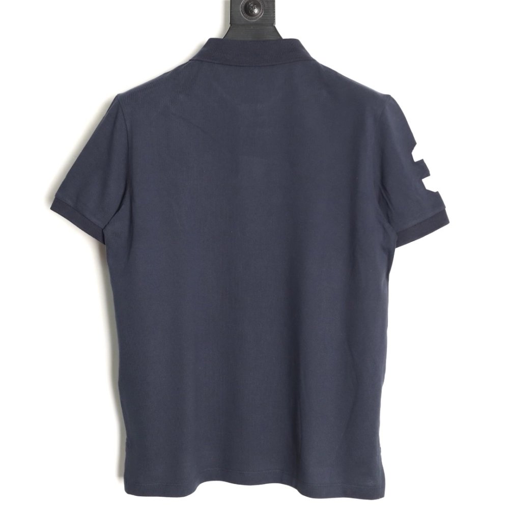 Ralph Lauren Tricolor Big Pony Embroidered Short-Sleeve Polo Shirt TSK1,Ralph Lauren