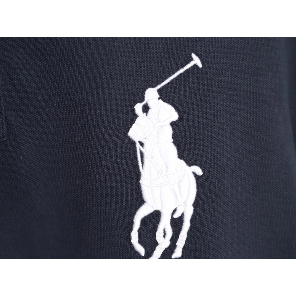 Ralph Lauren Tricolor Big Pony Embroidered Short-Sleeve Polo Shirt TSK1,Ralph Lauren
