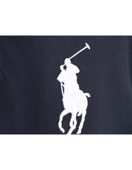 Ralph Lauren Tricolor Big Pony Embroidered Short-Sleeve Polo Shirt TSK1,Ralph Lauren