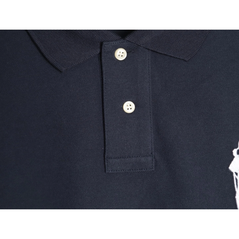 Ralph Lauren Tricolor Big Pony Embroidered Short-Sleeve Polo Shirt TSK1,Ralph Lauren