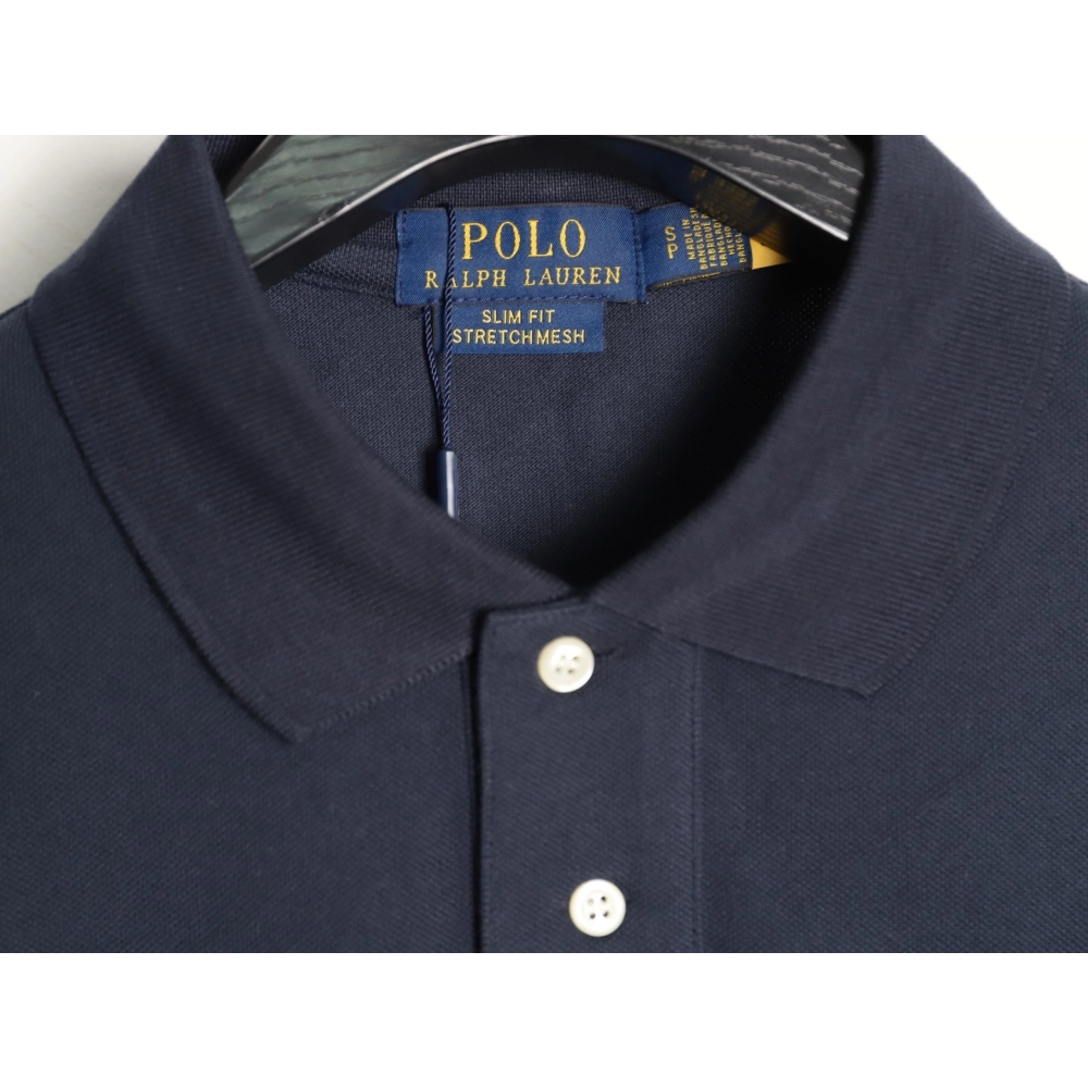 Ralph Lauren Tricolor Big Pony Embroidered Short-Sleeve Polo Shirt TSK1,Ralph Lauren