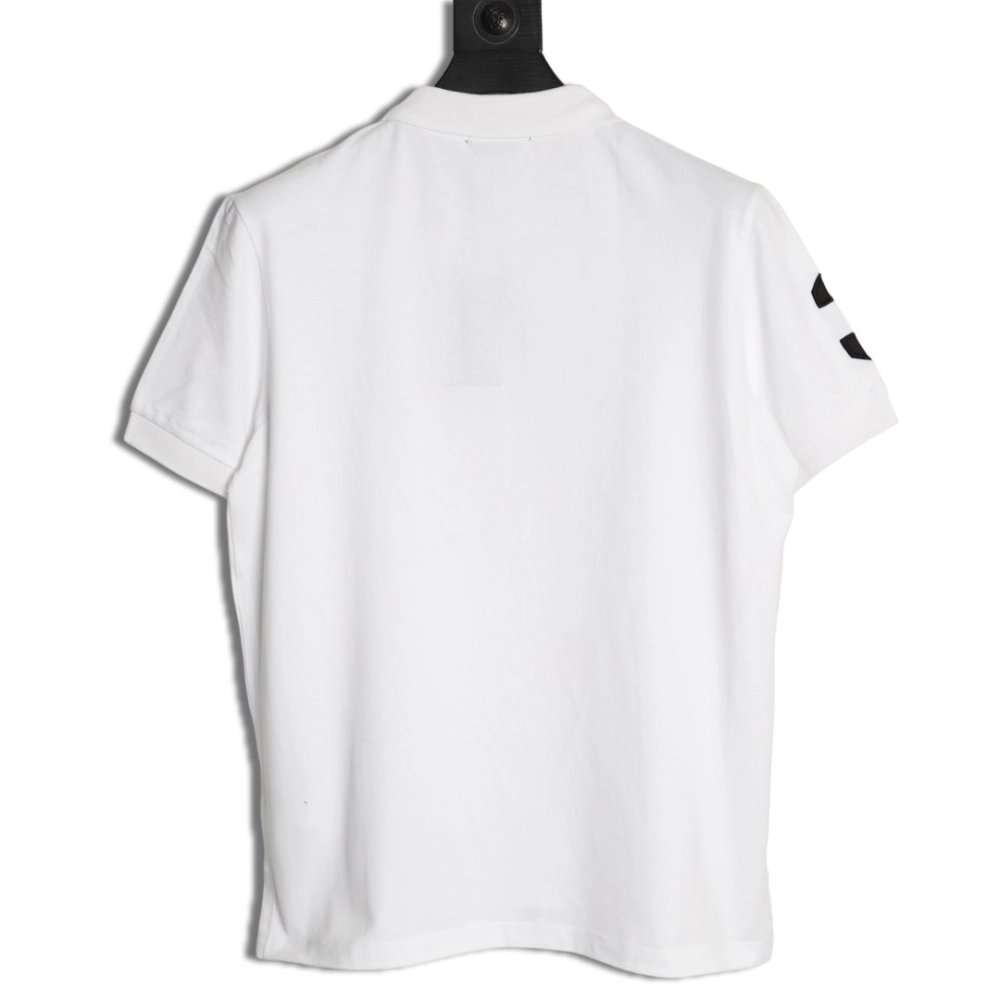 Ralph Lauren Tricolor Big Pony Embroidered Short-Sleeve Polo Shirt,Ralph Lauren