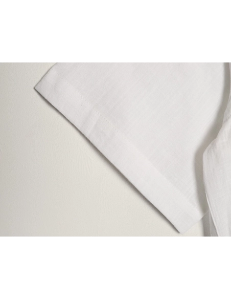 Ralph Lauren Embroidered Logo Linen Short-Sleeve Shirt,Ralph Lauren