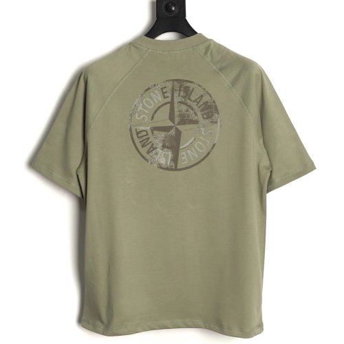 Stone Island 3M Reflective Compass Short-Sleeve T-Shirt,Stone Island
