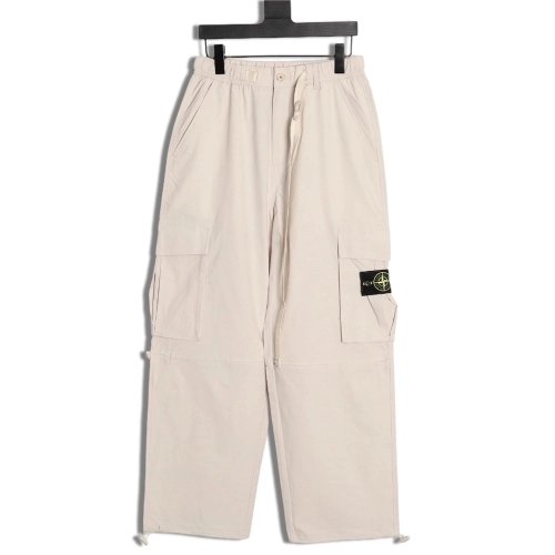 Stone Island Multi-Pocket Woven Outdoor Cargo Pants TSK1,Stone Island