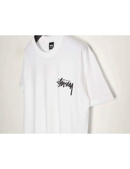 St¨¹ssy Skateboard Graphic Print Crewneck Short-Sleeve T-Shirt,Stussy