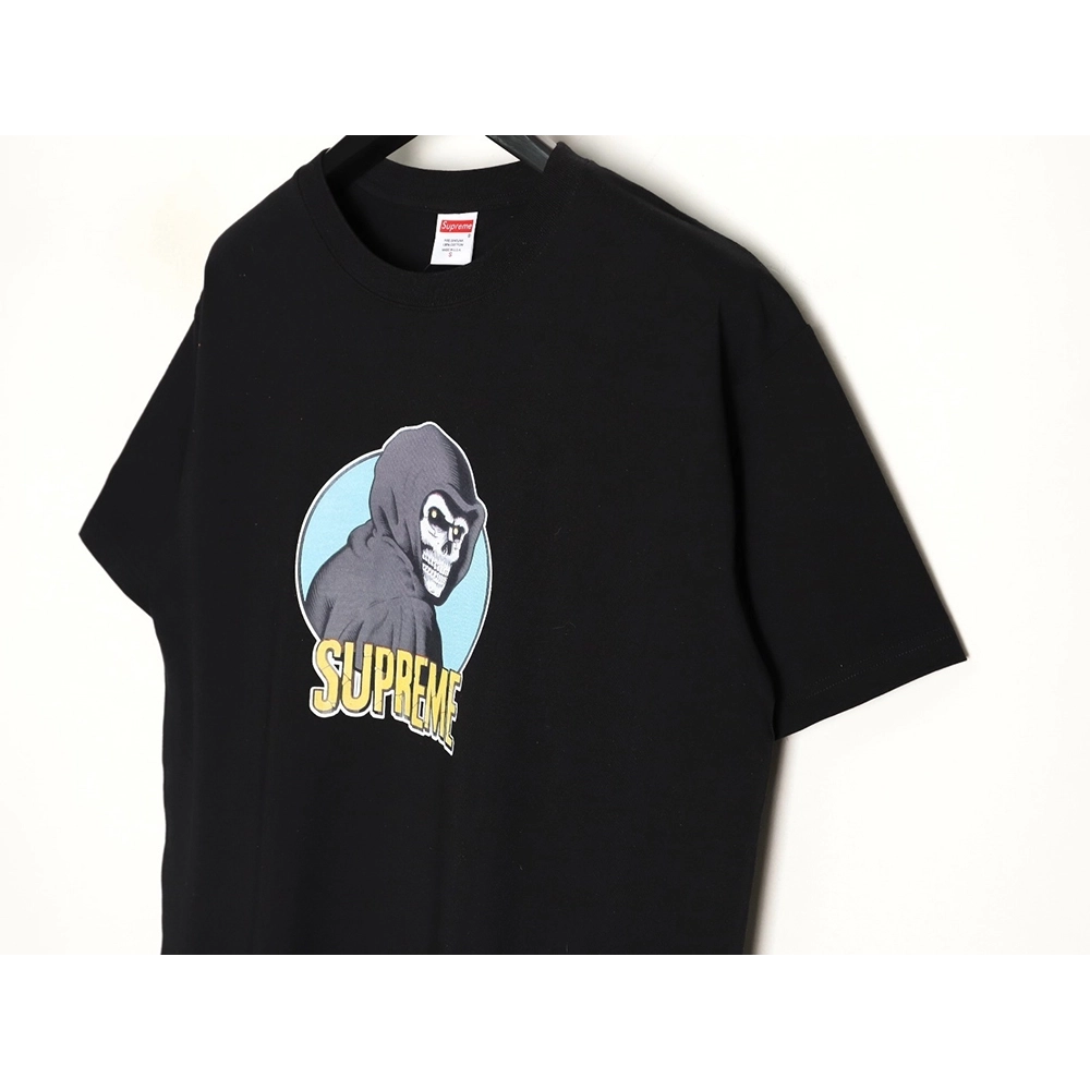Supreme Death Print Crew Neck Short Sleeve T-Shirt,Supreme
