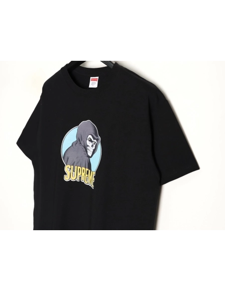 Supreme Death Print Crew Neck Short Sleeve T-Shirt,Supreme
