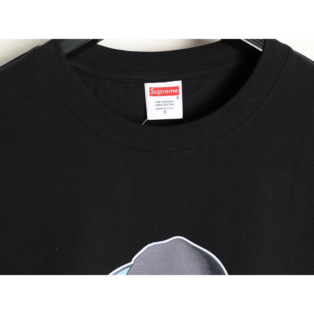 Supreme Death Print Crew Neck Short Sleeve T-Shirt,Supreme