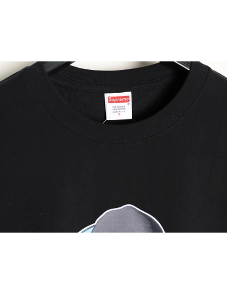Supreme Death Print Crew Neck Short Sleeve T-Shirt,Supreme