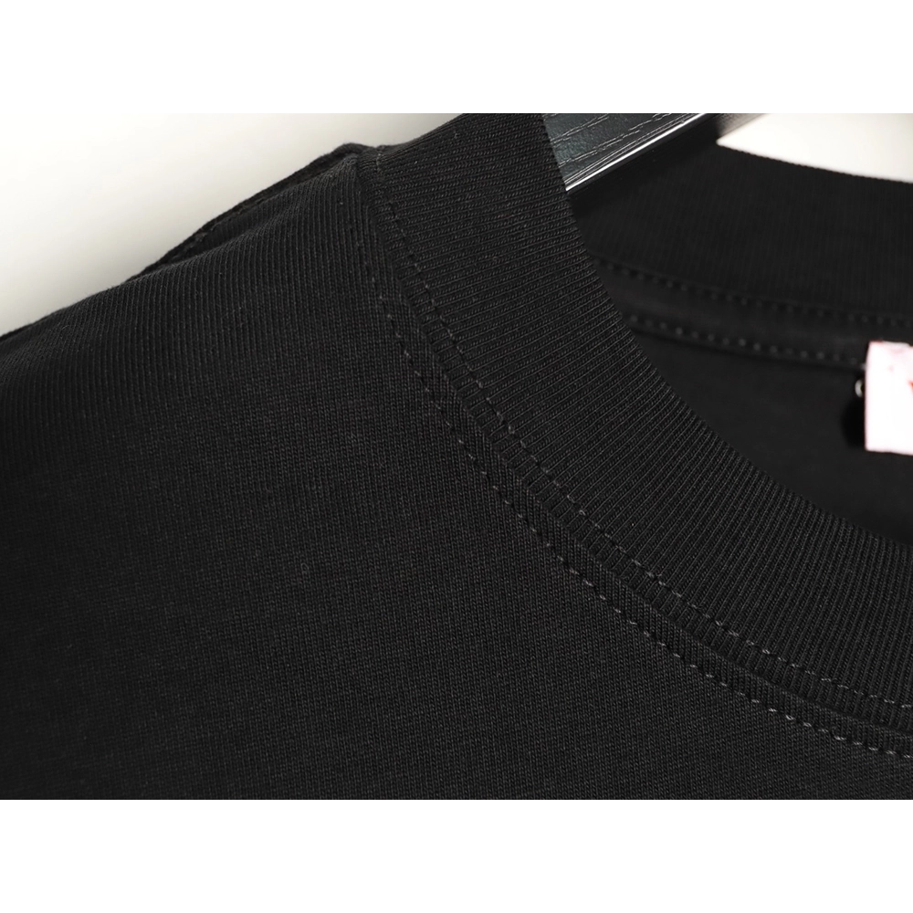 Valentino Minimalist Logo Silicone Letter Short-Sleeve T-Shirt TSK2,Valentino