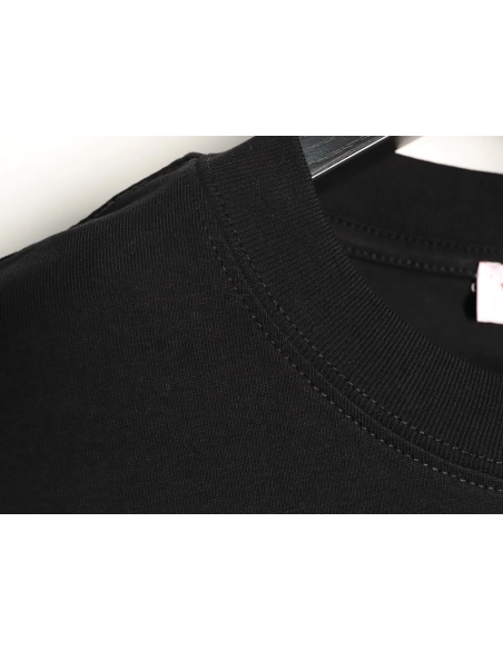 Valentino Minimalist Logo Silicone Letter Short-Sleeve T-Shirt TSK2,Valentino