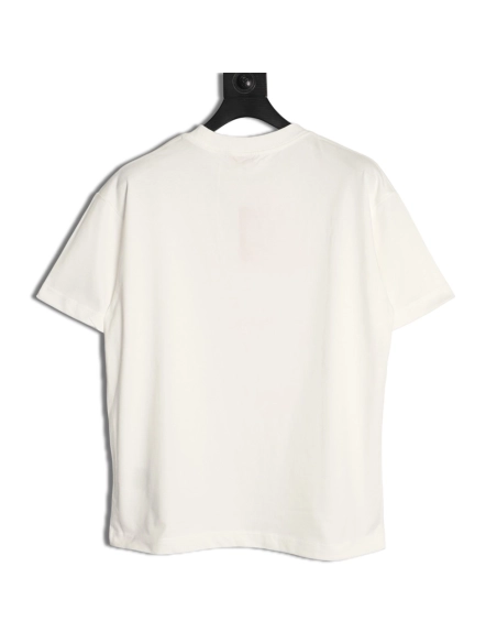 Valentino Minimalist Logo Silicone Letter Short-Sleeve T-Shirt TSK1,Valentino