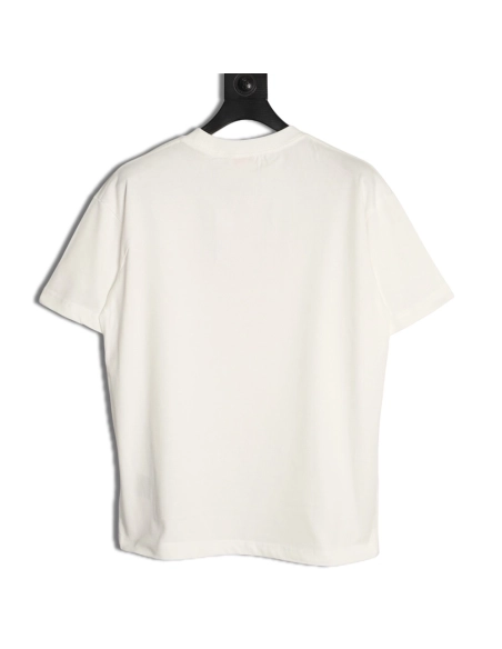 Valentino Minimalist Logo Silicone Letter Short-Sleeve T-Shirt,Valentino