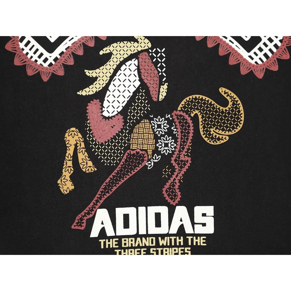 Adidas Originals Loose-Fit Crewneck Short-Sleeve T-Shirt TSK1,ADIDAS