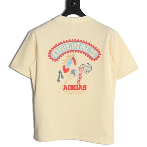 Adidas Originals Loose-Fit Crewneck Short-Sleeve T-Shirt,ADIDAS