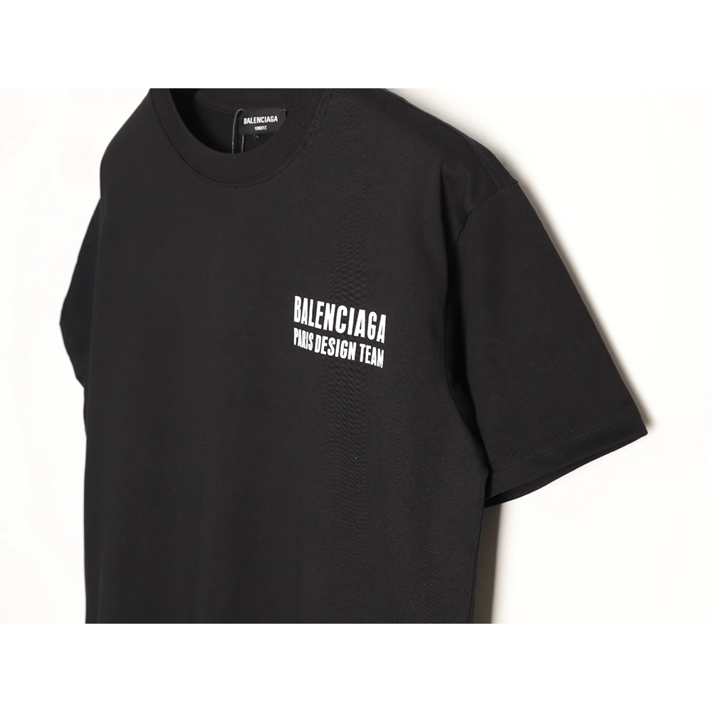Balenciaga "Power of Dreams" Front Back Print Short-Sleeve T-Shirt TSK1,Balenciaga