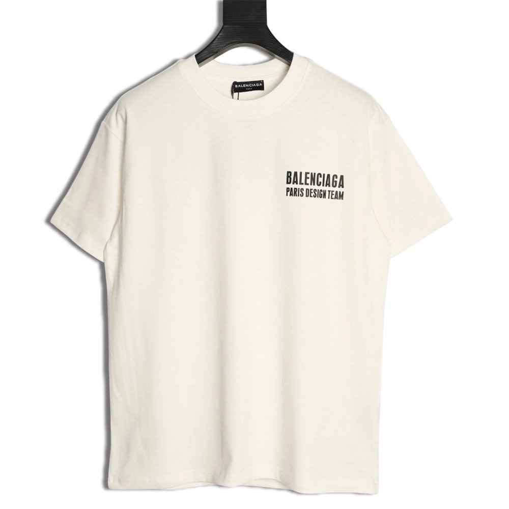 Balenciaga "Power of Dreams" Front Back Print Short-Sleeve T-Shirt,Balenciaga