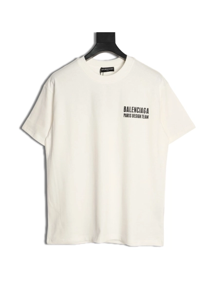 Balenciaga "Power of Dreams" Front Back Print Short-Sleeve T-Shirt,Balenciaga