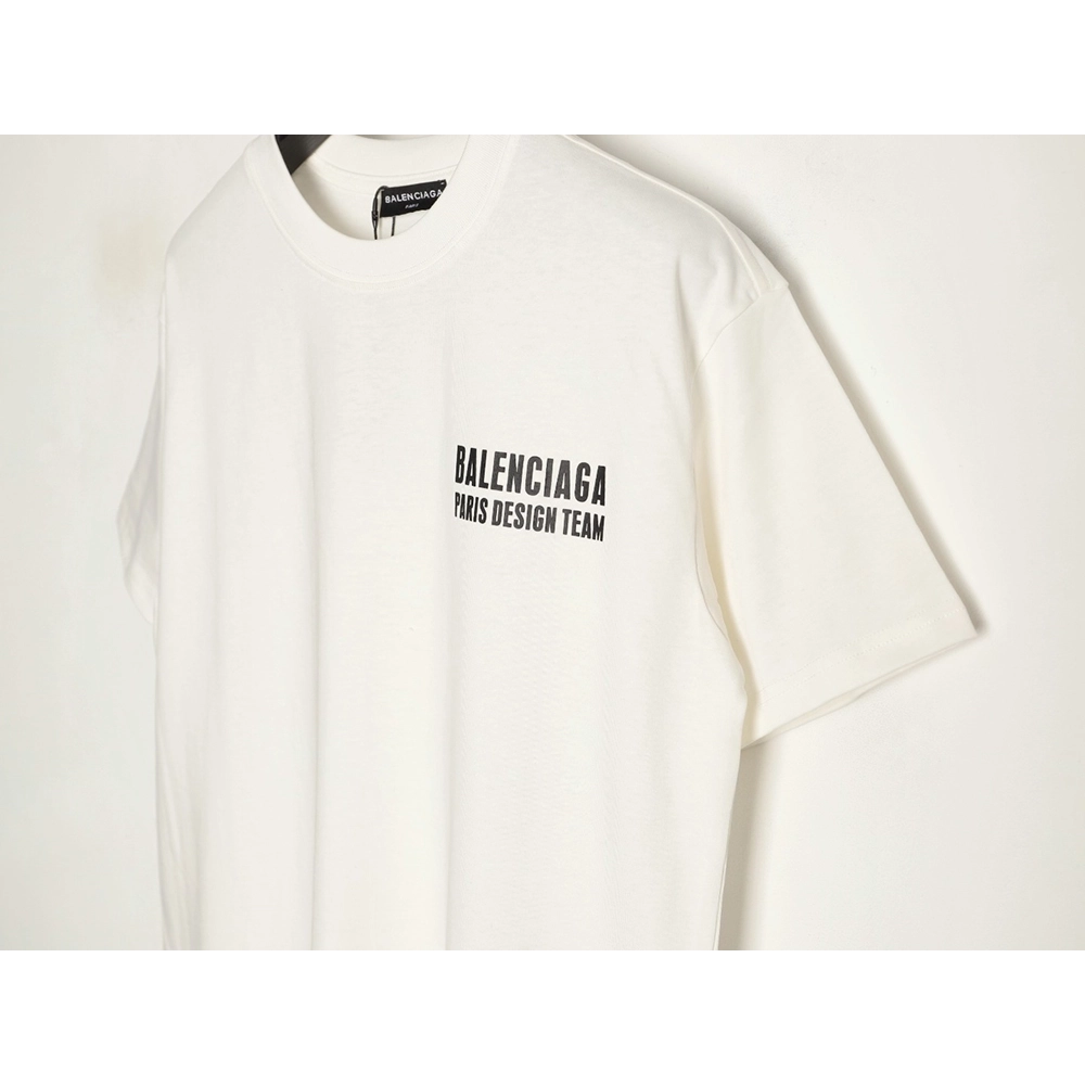 Balenciaga "Power of Dreams" Front Back Print Short-Sleeve T-Shirt,Balenciaga