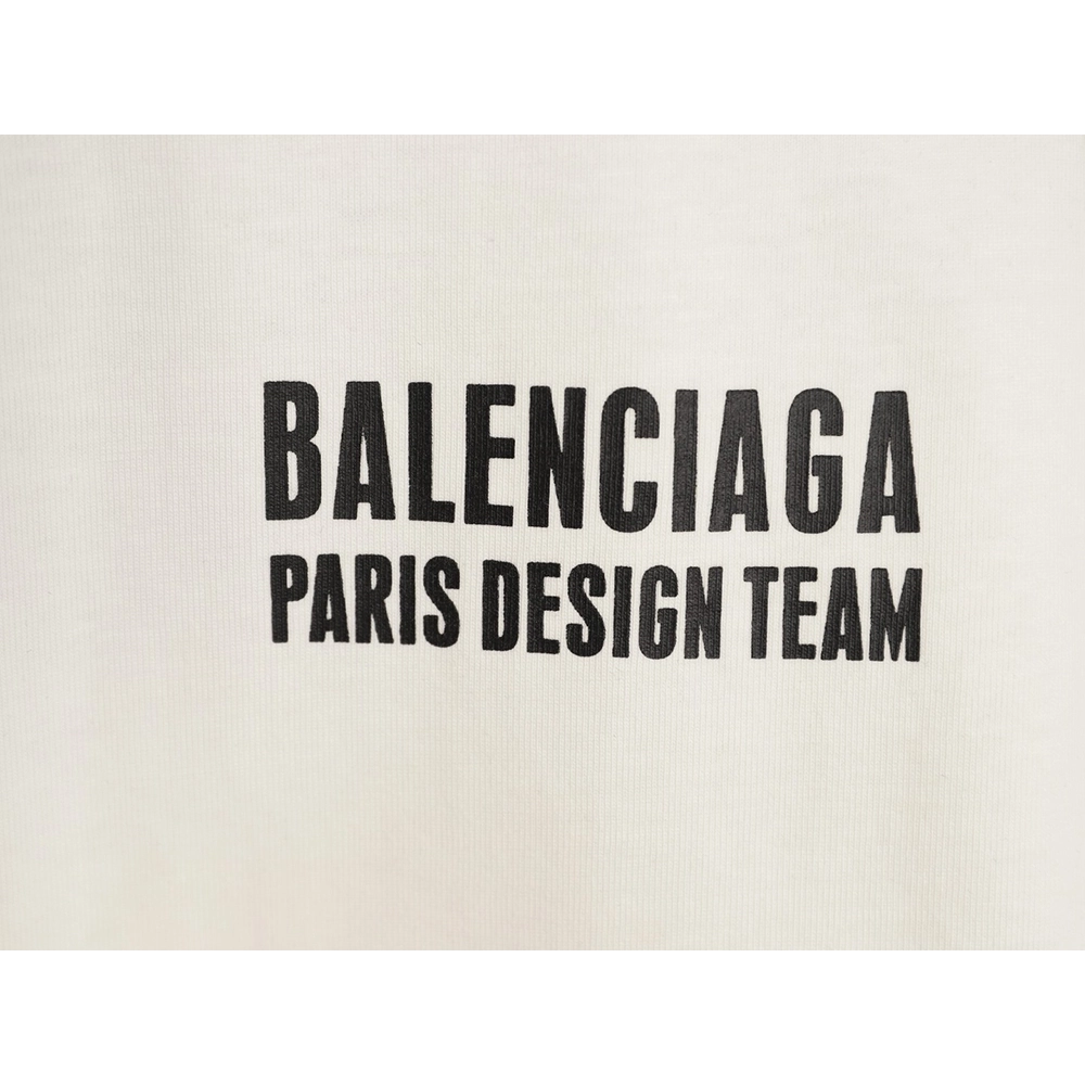 Balenciaga "Power of Dreams" Front Back Print Short-Sleeve T-Shirt,Balenciaga