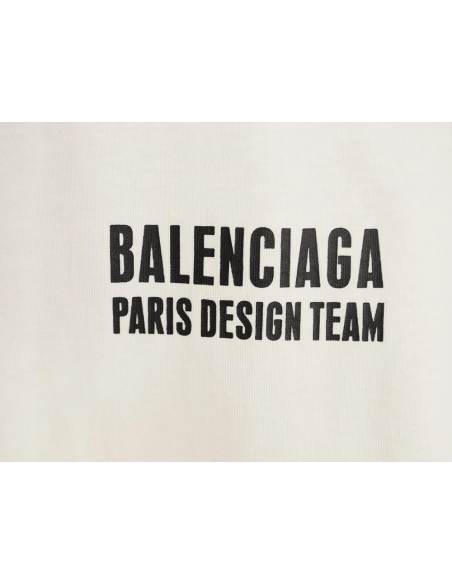 Balenciaga "Power of Dreams" Front Back Print Short-Sleeve T-Shirt,Balenciaga