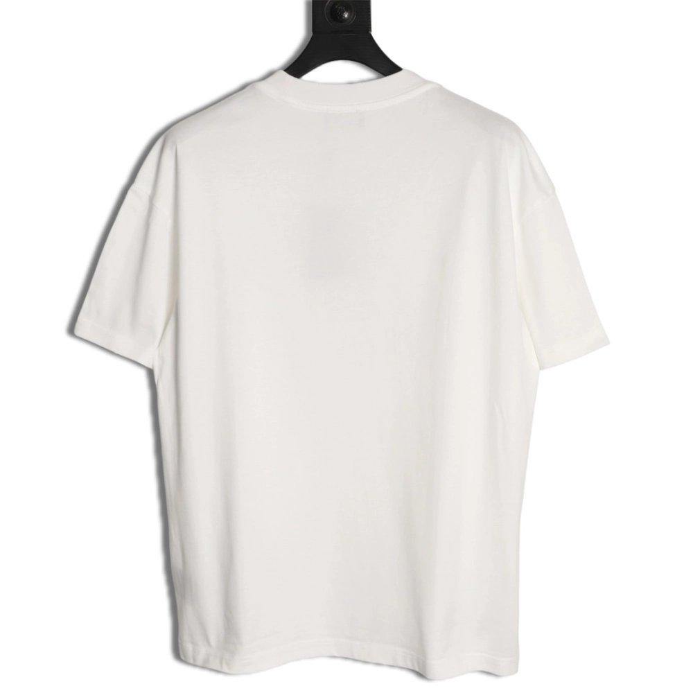 Balenciaga 3B Melting Letter Short-Sleeve T-Shirt,Balenciaga