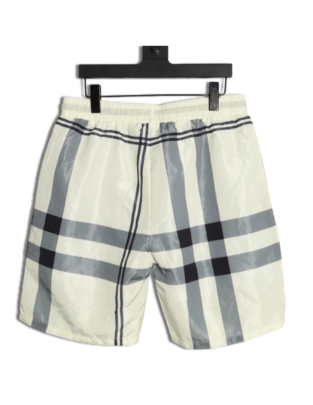 Burberry check equestrian logo beach shorts,Burberry