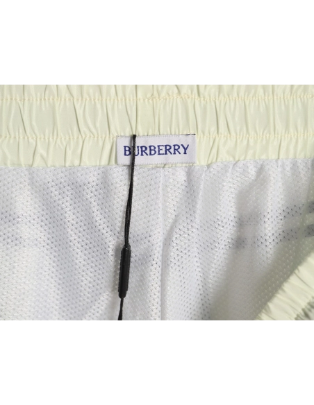 Burberry check equestrian logo beach shorts,Burberry
